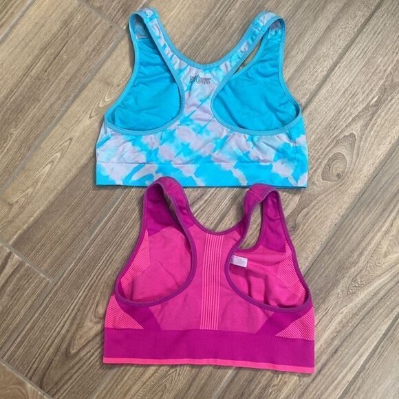 2- PINK sports bras- both size Medium - Picture 4 of 8